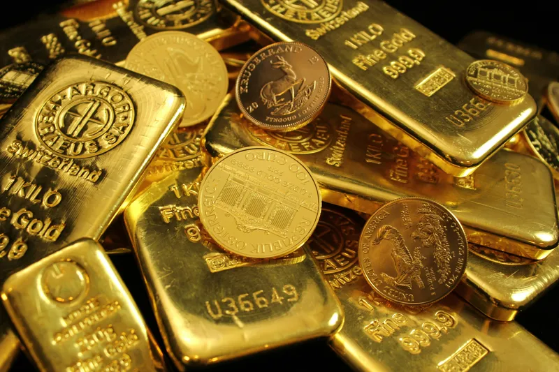 Gold coins & bars
